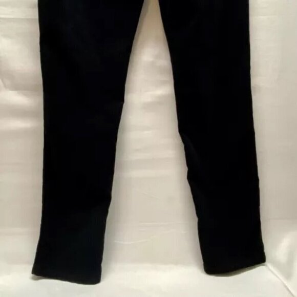 Michael Kors Women’s Corduroy Pants Size 6 Black Stretch Ribbed Soft Pant EUC - Picture 5 of 10